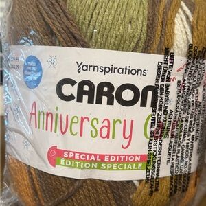 Caron Anniversary Yarn - Multicolor gingerbread forest